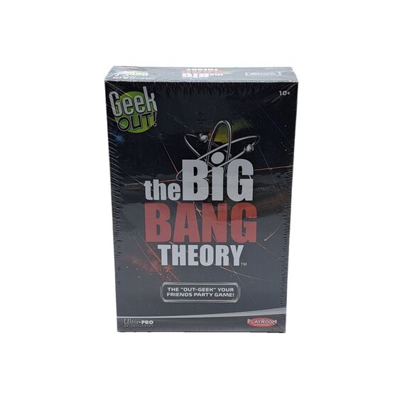 The Big Bang Theory GEEK-OUT! Board Game Party Entertainment FACTORY SEALED - Picture 1 of 11